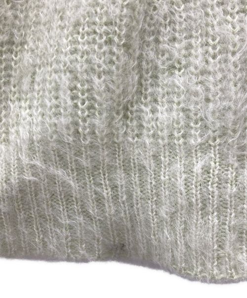 Snidel（スナイデル）Snidel (スナイデル) モヘアカーデミニワンピース ミント サイズ:SIZE Fの古着・服飾アイテム