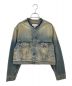 Maison Margiela（メゾンマルジェラ）の古着「ヴィンテージ加工クロップドデニムジャケット」｜インディゴ