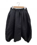 COMME des GARCONS COMME des GARCONSコムデギャルソン コムデギャルソン）の古着「パフボール スカート」｜ブラック