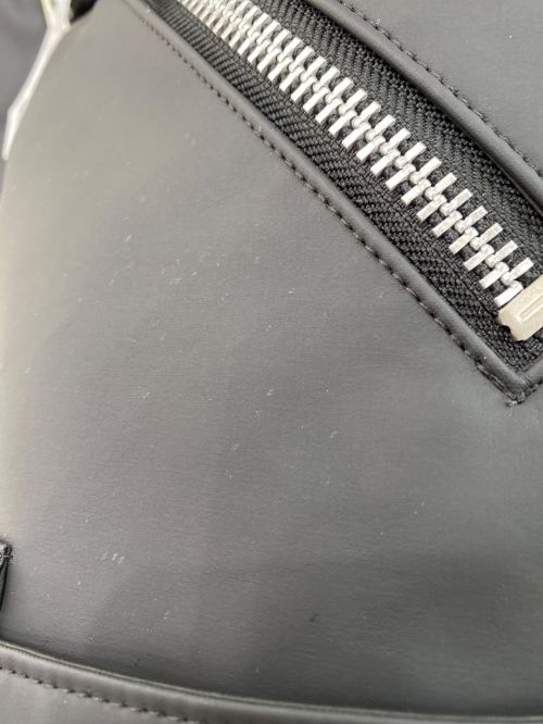TAO COMME des GARCONS（タオ コムデギャルソン）TAO COMME des GARCONS (タオ コムデギャルソン) フェイクレザーライダースジャケット ブラック サイズ:Sの古着・服飾アイテム