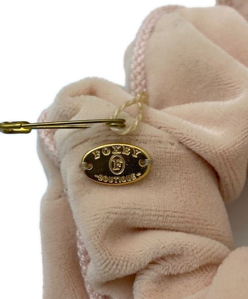 FOXEY BOUTIQUE（フォクシー ブティック）FOXEY BOUTIQUE (フォクシー ブティック) ベロアシュシュ ベビーピンク サイズ:Fの古着・服飾アイテム