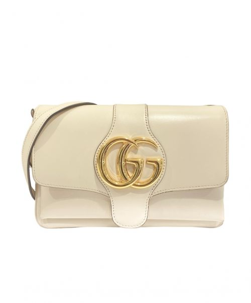 GUCCI（グッチ）GUCCI (グッチ) アリースモールショルダーバッグ アイボリー サイズ:スモールの古着・服飾アイテム