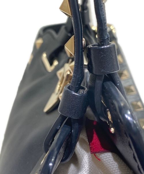 VALENTINO GARAVANI（ヴァレンティノ・ガラヴァーニ）VALENTINO GARAVANI (ヴァレンティノ・ガラヴァーニ) 2WAYバッグ ブラックの古着・服飾アイテム