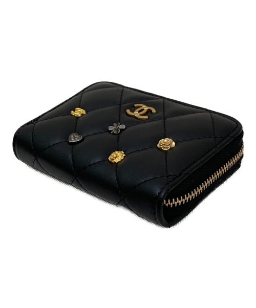 CHANEL（シャネル）CHANEL (シャネル) コインケース ブラックの古着・服飾アイテム