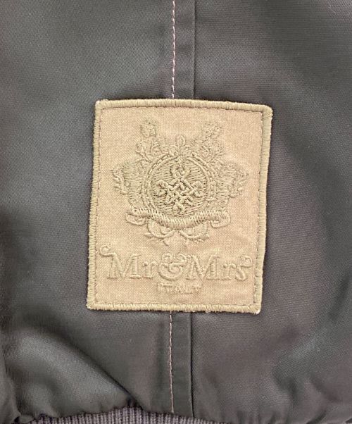 MR&MRS（ミスターアンドミセス）MR&MRS (ミスターアンドミセス) ファーフーデッドMA-1 グリーン サイズ:XSの古着・服飾アイテム