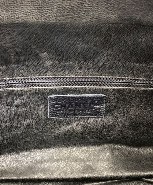 CHANEL（シャネル）CHANEL (シャネル) ロゴボストンバッグ ブラックの古着・服飾アイテム