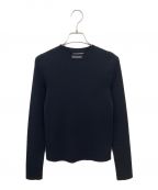 BALENCIAGAバレンシアガ）の古着「フロントタグニット」｜ブラック