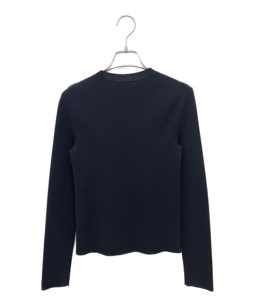 BALENCIAGA（バレンシアガ）BALENCIAGA (バレンシアガ) フロントタグニット ブラック サイズ:XSの古着・服飾アイテム