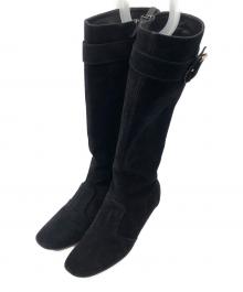 TOD'S（トッズ）の古着「ロングブーツ」｜ブラック