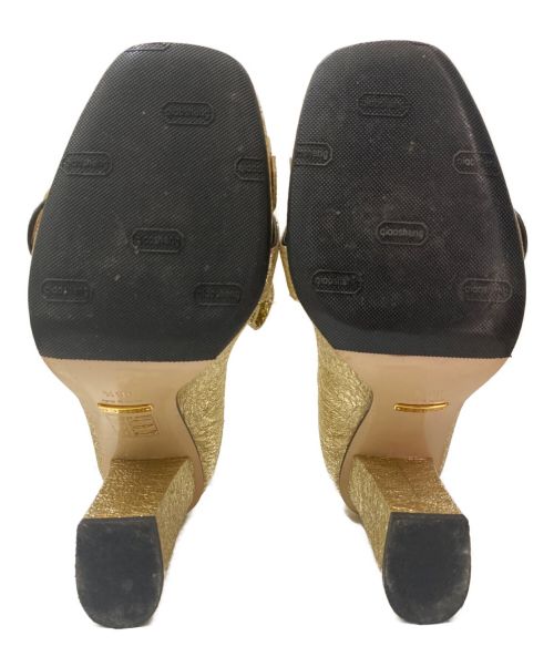 GUCCI（グッチ）GUCCI (グッチ) GGマーモントヒールパンプス ベージュ サイズ:361/2の古着・服飾アイテム