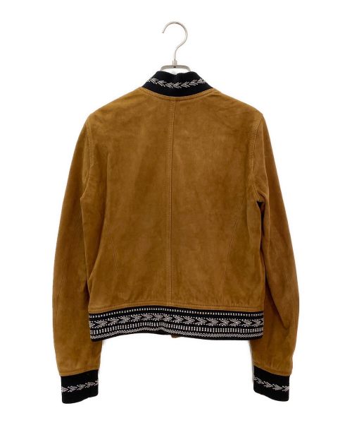 Saint Laurent Paris（サンローランパリ）Saint Laurent Paris (サンローランパリ) スウェードジャケット ブラウン サイズ:38の古着・服飾アイテム