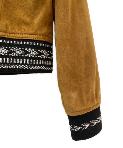 Saint Laurent Paris（サンローランパリ）Saint Laurent Paris (サンローランパリ) スウェードジャケット ブラウン サイズ:38の古着・服飾アイテム