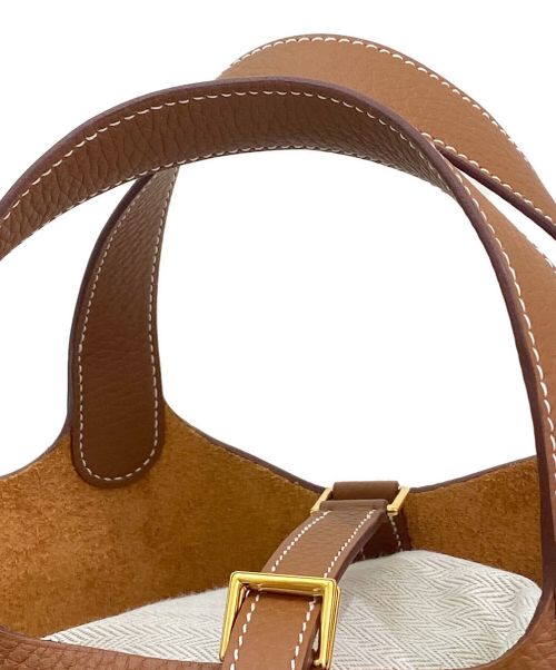 HERMES（エルメス）HERMES (エルメス) ピコタンロックPM ゴールド サイズ:PM(18) 未使用品の古着・服飾アイテム