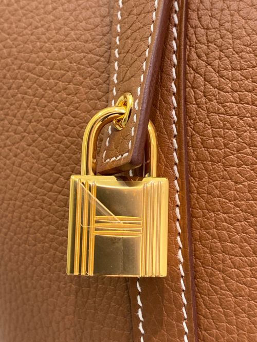 HERMES（エルメス）HERMES (エルメス) ピコタンロックPM ゴールド サイズ:PM(18) 未使用品の古着・服飾アイテム