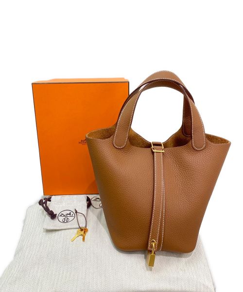 HERMES（エルメス）HERMES (エルメス) ピコタンロックPM ゴールド サイズ:PM(18) 未使用品の古着・服飾アイテム