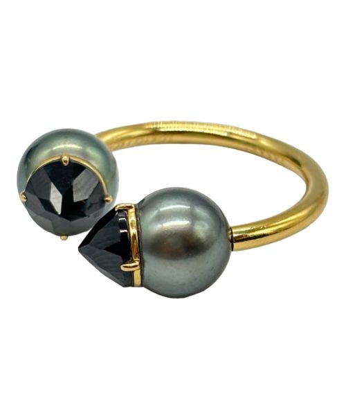 TASAKI（タサキ）TASAKI (タサキ) リファインド リベリオン シグネチャー ブラックスピネル リング サイズ:7号の古着・服飾アイテム