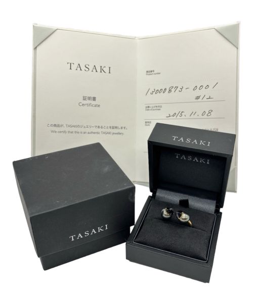 TASAKI（タサキ）TASAKI (タサキ) リファインド リベリオン シグネチャー ブラックスピネル リング サイズ:7号の古着・服飾アイテム