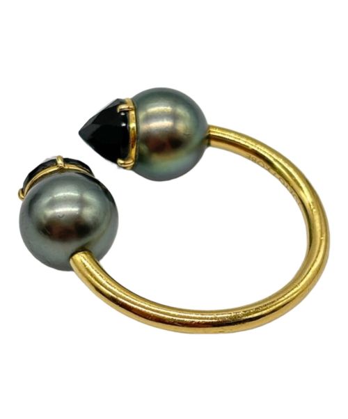 TASAKI（タサキ）TASAKI (タサキ) リファインド リベリオン シグネチャー ブラックスピネル リング サイズ:7号の古着・服飾アイテム