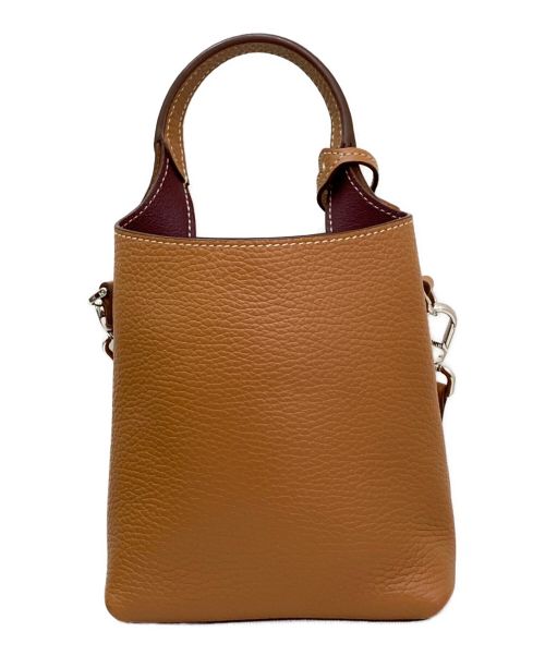 TOD'S（トッズ）TOD'S (トッズ) レザー バッグ マイクロ ブラウン サイズ:マイクロの古着・服飾アイテム