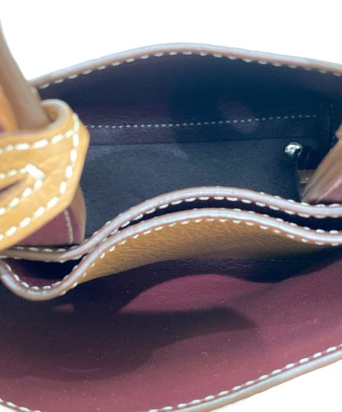 TOD'S（トッズ）TOD'S (トッズ) レザー バッグ マイクロ ブラウン サイズ:マイクロの古着・服飾アイテム
