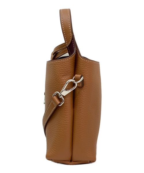 TOD'S（トッズ）TOD'S (トッズ) レザー バッグ マイクロ ブラウン サイズ:マイクロの古着・服飾アイテム