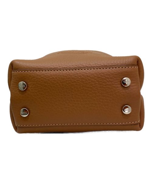 TOD'S（トッズ）TOD'S (トッズ) レザー バッグ マイクロ ブラウン サイズ:マイクロの古着・服飾アイテム