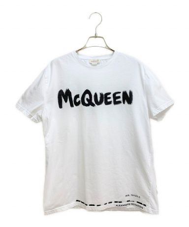 3815【激レア・美品】アレキサンダーマックイーン レインボーロゴ Tシャツ 中古・古着通販】ALEXANDER McQUEEN (アレキサンダーマックイーン