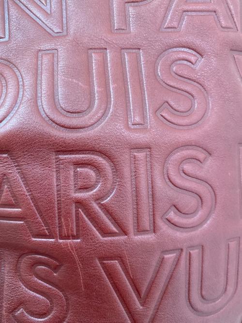 LOUIS VUITTON（ルイ ヴィトン）LOUIS VUITTON (ルイ ヴィトン) パリスプール ウィッシュ ボルドーの古着・服飾アイテム