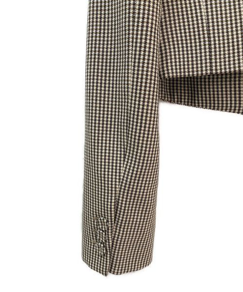 FENDI（フェンディ）FENDI (フェンディ) ショート丈ジャケット ブラウン サイズ:40の古着・服飾アイテム