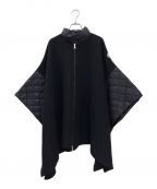 MONCLERモンクレール）の古着「ポンチョコート」｜ブラック