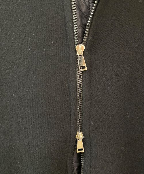 MONCLER（モンクレール）MONCLER (モンクレール) ポンチョコート ブラック サイズ:Freeの古着・服飾アイテム