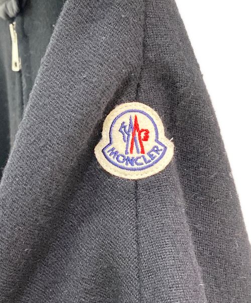 MONCLER（モンクレール）MONCLER (モンクレール) ポンチョコート ブラック サイズ:Freeの古着・服飾アイテム
