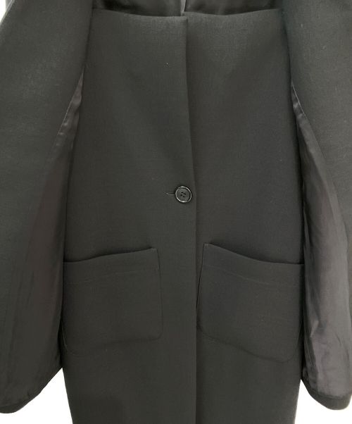 MM6 Maison Margiela（エムエムシックスメゾンマルジェラ）MM6 Maison Margiela (エムエムシックス メゾンマルジェラ) 2wayロングコート ブラック サイズ:38の古着・服飾アイテム