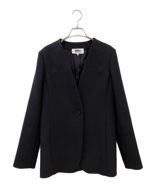 MM6 Maison Margiela（エムエムシックスメゾンマルジェラ）MM6 Maison Margiela (エムエムシックス メゾンマルジェラ) 2wayロングコート ブラック サイズ:38の古着・服飾アイテム