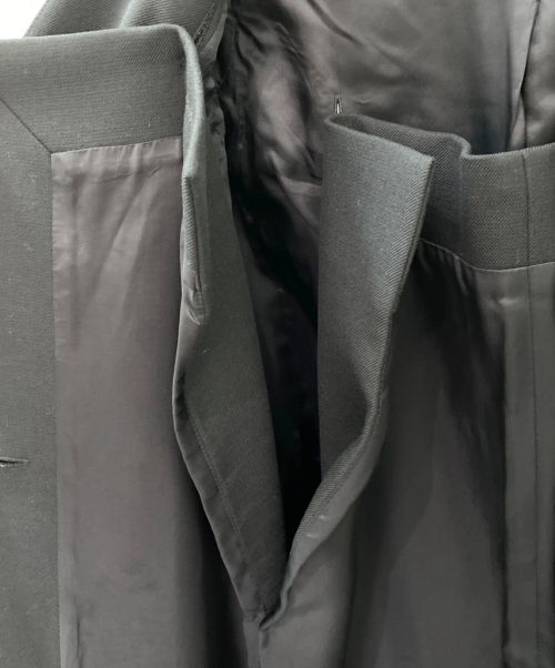 MM6 Maison Margiela（エムエムシックスメゾンマルジェラ）MM6 Maison Margiela (エムエムシックス メゾンマルジェラ) 2wayロングコート ブラック サイズ:38の古着・服飾アイテム