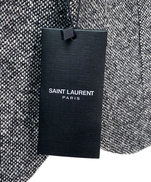 Saint Laurent Paris（サンローランパリ）Saint Laurent Paris (サンローランパリ) ウールジャケット グレー サイズ:38 未使用品の古着・服飾アイテム