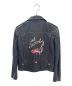 Saint Laurent Paris（サンローランパリ）の古着「ライダースジャケット」｜ブラック