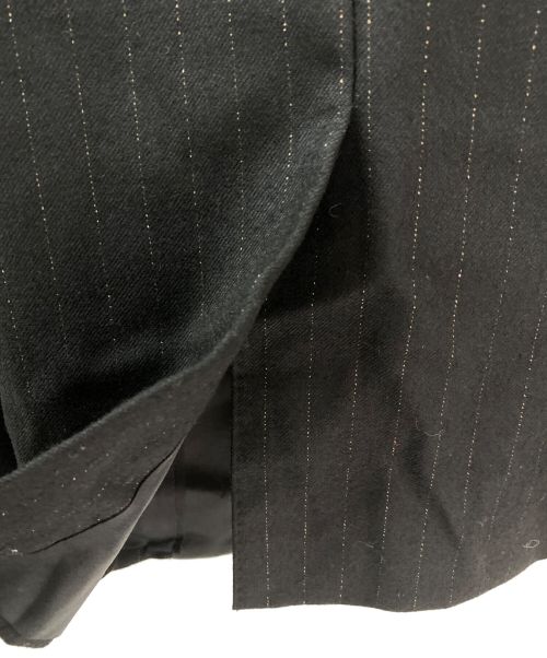 Saint Laurent Paris（サンローランパリ）Saint Laurent Paris (サンローランパリ) ストライプジャケット ブラック サイズ:34の古着・服飾アイテム