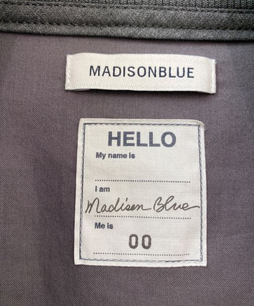 MADISON BLUE（マディソンブルー）MADISON BLUE (マディソンブルー) コンパクトMA1 ブルゾン ジャケット グレー サイズ:00の古着・服飾アイテム