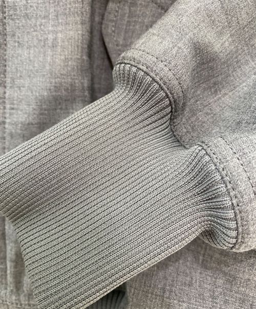 MADISON BLUE（マディソンブルー）MADISON BLUE (マディソンブルー) コンパクトMA1 ブルゾン ジャケット グレー サイズ:00の古着・服飾アイテム