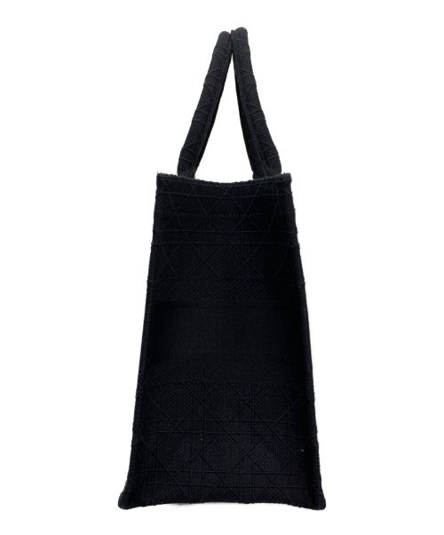 Christian Dior（クリスチャン ディオール）Christian Dior (クリスチャン ディオール) BOOK TOTE MEDIUM オールブラック サイズ:ミディアムの古着・服飾アイテム