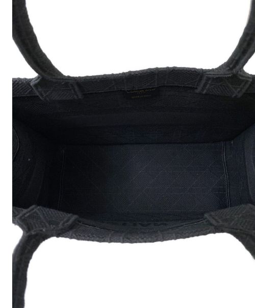 Christian Dior（クリスチャン ディオール）Christian Dior (クリスチャン ディオール) BOOK TOTE MEDIUM オールブラック サイズ:ミディアムの古着・服飾アイテム