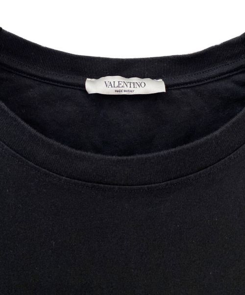 VALENTINO（ヴァレンティノ）VALENTINO (ヴァレンティノ) VLTNロゴTシャツ ブラック サイズ:Mの古着・服飾アイテム