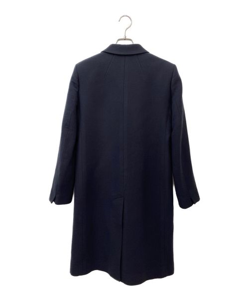 CELINE（セリーヌ）CELINE (セリーヌ) Double Crombie Coat ネイビー サイズ:36の古着・服飾アイテム
