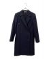 CELINE（セリーヌ）の古着「Double Crombie Coat」｜ネイビー