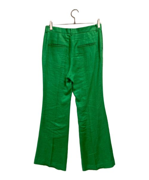 SCENTOF（セントオブ）SCENTOF (セントオブ) リネンパンツ グリーン サイズ:36の古着・服飾アイテム