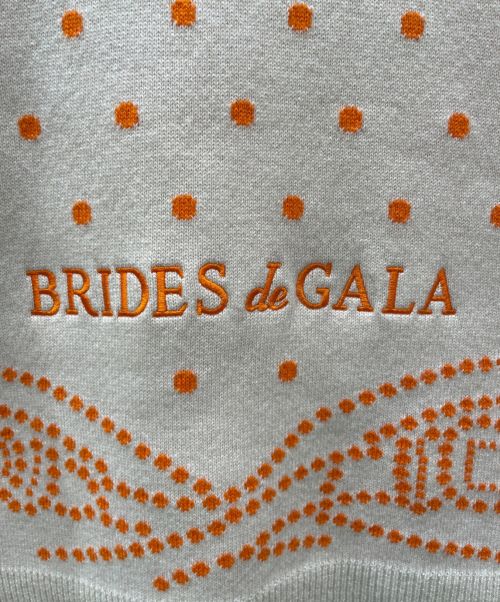 HERMES（エルメス）HERMES (エルメス) Brides de Gala オレンジ×アイボリー サイズ:38の古着・服飾アイテム
