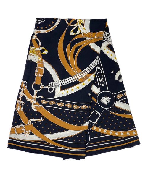 HERMES（エルメス）HERMES (エルメス) カレジェアン140 ブラック×ブラウン サイズ:140の古着・服飾アイテム