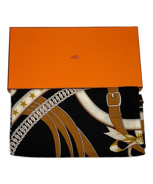HERMES（エルメス）HERMES (エルメス) カレジェアン140 ブラック×ブラウン サイズ:140の古着・服飾アイテム