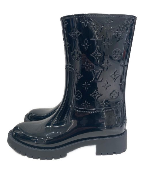 LOUIS VUITTON（ルイ ヴィトン）LOUIS VUITTON (ルイ ヴィトン) Drops Line Boots ブラック サイズ:36の古着・服飾アイテム